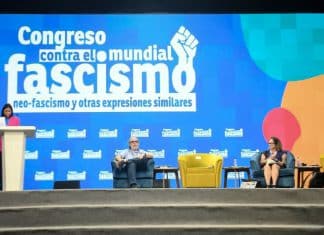 Venezuela realiza Congreso Mundial contra el Fascismo En el congreso participan alrededor de 1200 delegados de diferentes países, con el objetivo de combatir el resurgimiento del fascismo, neofascismo y otras ideologías similares.