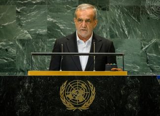 Irán acusa a Israel de cometer crímenes en Gaza y Líbano Presidente de Irán denuncia masacres israelíes en Gaza y Líbano ante la Asamblea de la ONU.