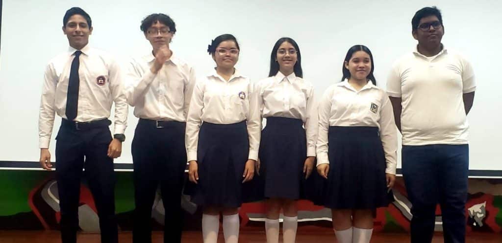 Equipo de estudiantes que representó a Nicaragua en la III Olimpiada Mundial Abierta de Astronomía 2024, convocada por el ministerio de Educación de Rusia.