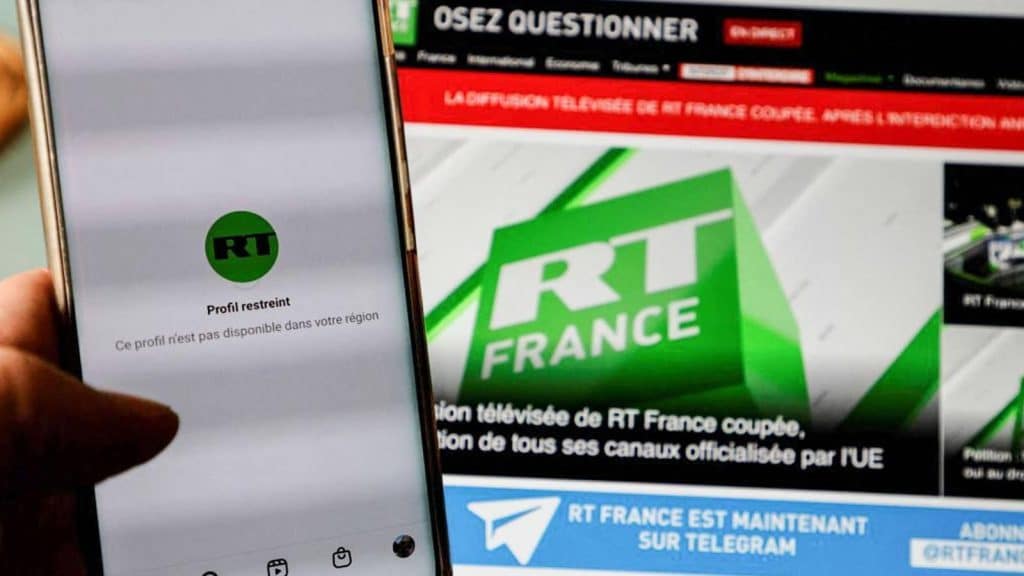 RT es bloqueado de Facebook, Instagram y WhatsApp por Meta a nivel mundial.