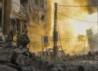 Israel arroja 73 toneladas de explosivos contra Líbano El intenso bombardeo del ejército de Israel se ejecutó en 11 ataques consecutivos en Beirut, capital de Líbano.