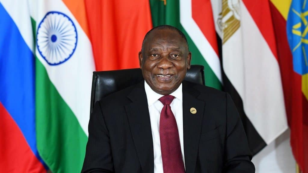 El líder sudafricano, Cyril Ramaphosa, enfatizó que la unión de los BRICS puede contribuir a la equidad económica en el mundo.