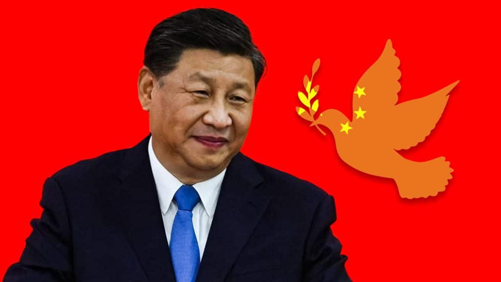 China destacó su compromiso con la paz y el progreso mundial.