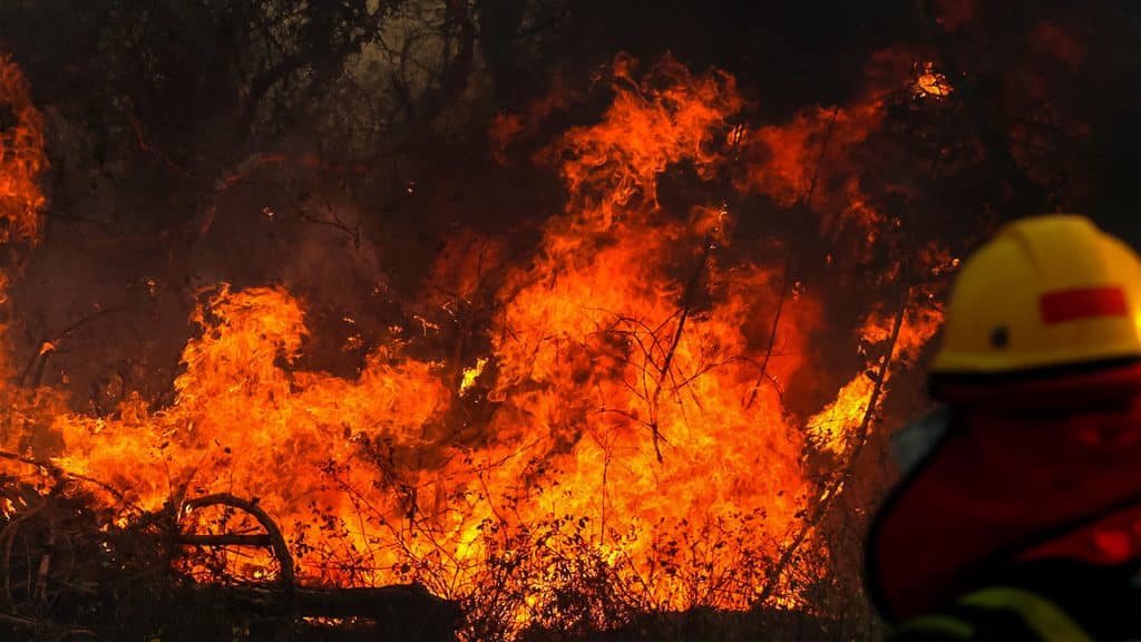 Aún se registran incendios activos en 	21 municipios de Bolivia.