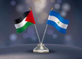 Nicaragua reafirma su apoyo a Palestina en aniversario de su independencia Autoridad Nacional Palestina es felicitada por Nicaragua, previo al aniversario de su independencia proclamada en Argelia, durante 1988.