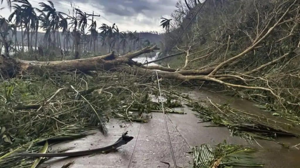 Supertifón "Man-yi" azota Catanduanes sin dejar víctimas mortales.