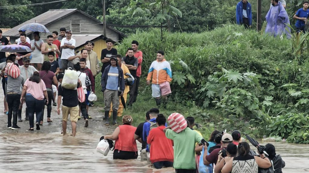 Honduras fue el país con más afectaciones en la región debido a la tormenta tropical Sara