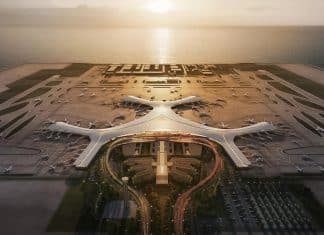 China construye el aeropuerto más grande del mundo en una isla artificial La provincia de Liaoning, al noreste de China contará con el aeropuerto más grande del mundo frente a la costa de Dalian.
