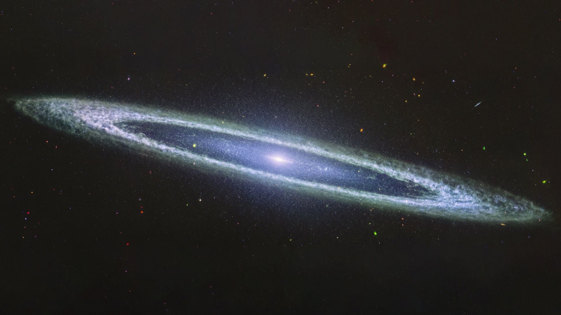 James Webb captura deslumbrante imagen de la galaxia del sombrero