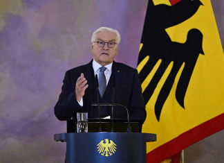 Presidente de Alemania disuelve Parlamento Presidente alemán decide fecha de adelanto de elecciones al mismo momento que disuelve el Parlamento.