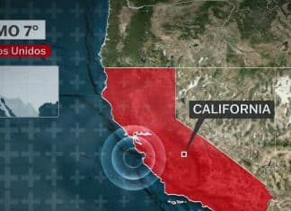 Sismo de magnitud 7 sacude el norte de California Emiten alerta de sismo tras sismo en California, Estados Unidos
