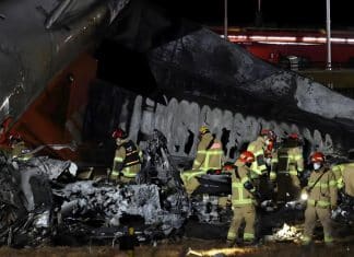 Tres accidentes aéreos en una noche Casi 200 muertos en el accidente de Jeju Air, en Corea del Sur.