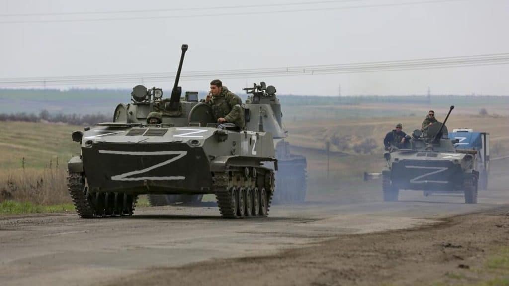 Uno de los ataques ucraniano fue ejecutado en la carretera entre Donetsk y Horlivka.