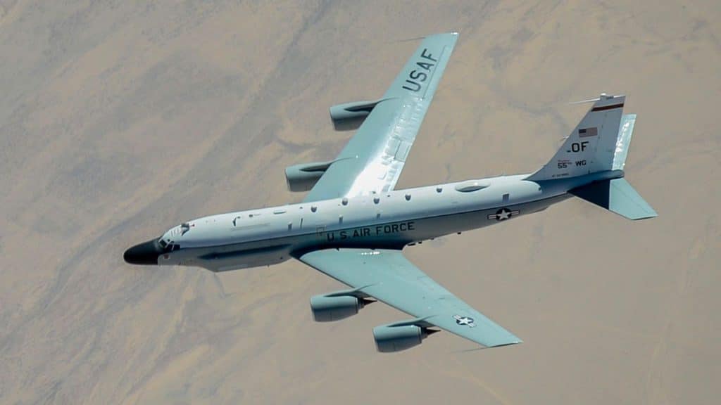 Autoridades mexicanas, destetaron el avión espía de EEUU, a 83 kilómetros del sudoeste de Cabo San Lucas.