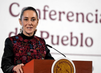Claudia Sheinbaum denuncia campaña cibernética contra su gobierno La campaña de desinformación y desprestigio contra el gobierno, surge tras el descubrimiento del caso Teuchitlán, en Jalisco, México.