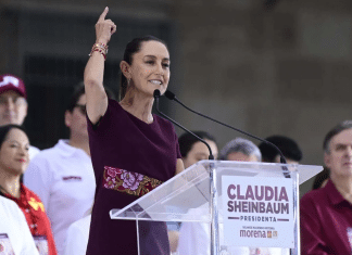 Claudia Sheinbaum rechaza intervención militar de EEUU en México La presidenta de azteca, Claudia Sheinbaum, rechaza intervención militar de EEUU y aboga por cooperación respetuosa.