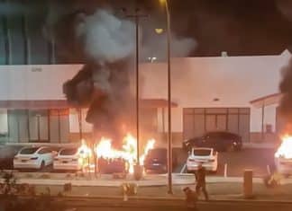 Trump pretende enviar al CECOT a quienes cometan actos contra Tesla Personas arrestadas durante protestas de rechazo contra de Elon Musk y su empresa Tesla, podrían ser llevados al CECOT en El Salvador.