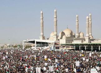 Yemen se encuentra listo para batalla naval contra EEUU Respuesta hutí a ofensiva militar de EEUU en Yemen, podría implicar una batalla naval prolongada en el Mar Rojo.