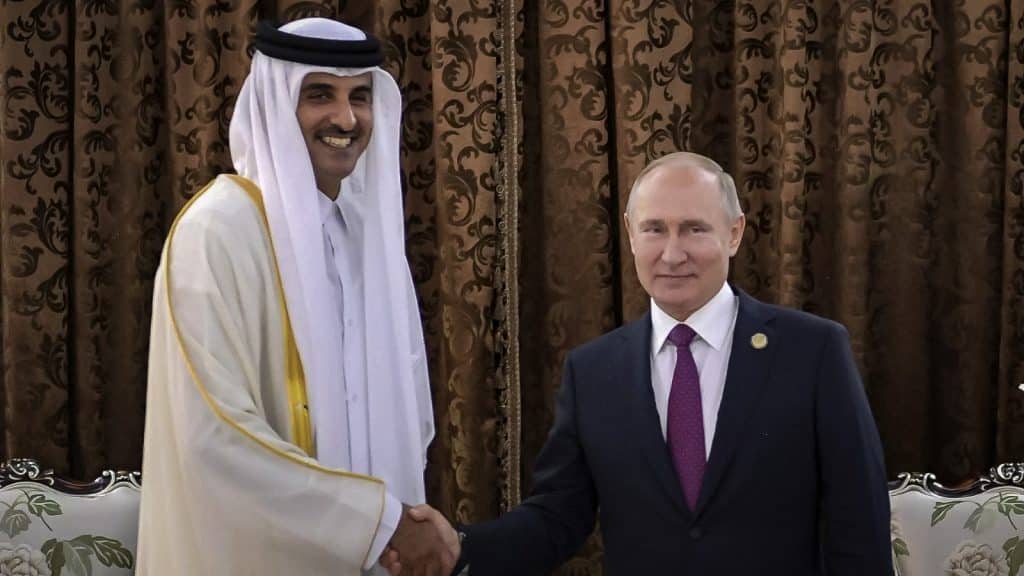 El emir de Catar, Tamim bin Hamad Thani y el presidente de Rusia, Vladímir Putin hablaron sobre la importancia de la unidad.