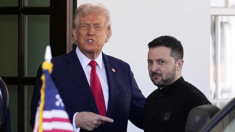 Zelenski solicitó armas a La Casa Blanca, durante la llamada con Trump, contradiciendo los principios de la tregua.