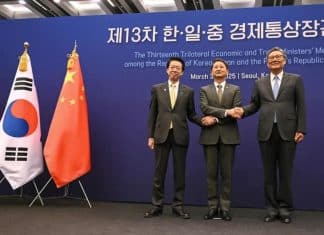 China, Japón y Corea del Sur refuerzan su cooperación ante aranceles de EEUU China, Japón y Corea del Sur impulsan su cooperación comercial frente a la tensión con EEUU.