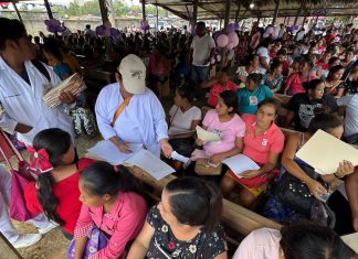 Nicaragua realiza Mega Feria de Salud de la Mujer en el Caribe Norte Miles de mujeres de la Costa Caribe Norte de Nicaragua fueron atendidas en Mega Feria de la Salud