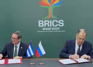 Rusia y Cuba se unen contra sanciones de Occidente Cancilleres de Cuba y Rusia firman alianza para contrarrestar efectos de sanciones coercitivas