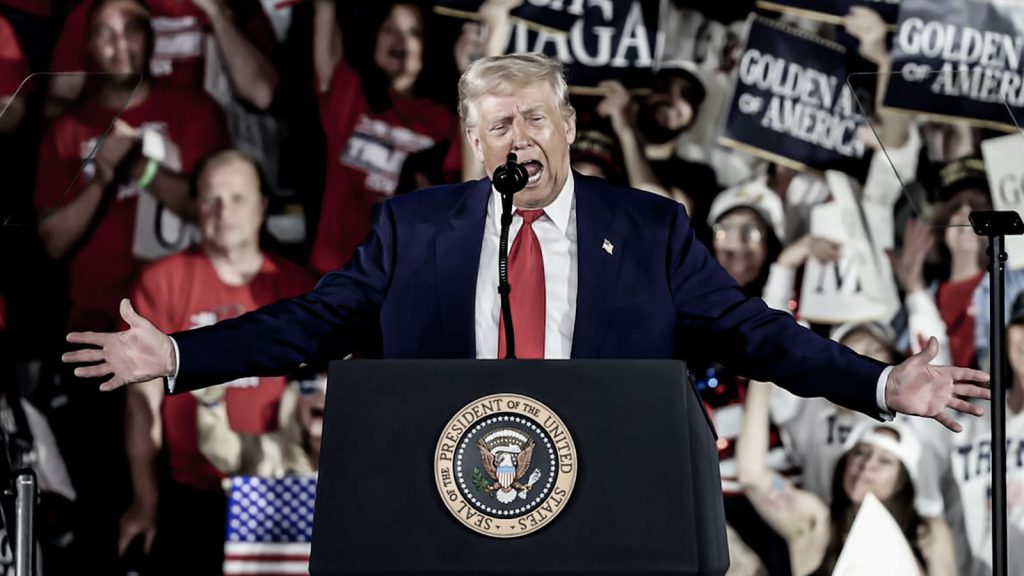 Donald Trump llega a sus 100 días de gobierno con una baja aprobación