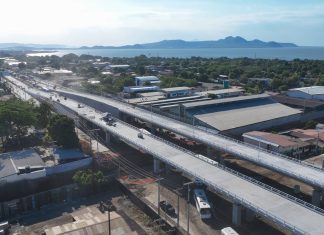 Nicaragua transforma y moderniza las principales vías de acceso de su capital Managua moderniza los principales accesos de la capital de Nicaragua. Paso a desnivel en la Carretera Norte alcanza un 98% de avance.