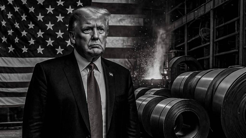 Donald Trump eleva los aranceles impuestos al acero.