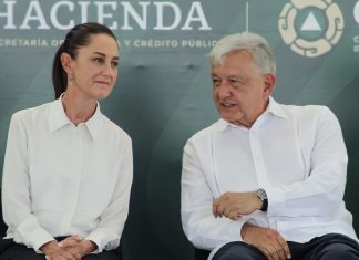 Presidenta de México celebra la reaparición pública de AMLO Claudia Sheinbaum agradece elogios de AMLO y celebra su reaparición durante las elecciones judiciales
