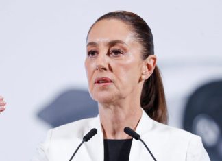 Claudia Sheinbaum rechaza acusaciones de la secretaria de Seguridad de EEUU