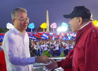 China anuncia desarrollo más profundo de alianza estratégica con Nicaragua Vínculos bilaterales entre China y Nicaragua han dado un gran salto