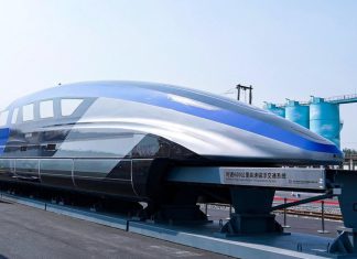 China presenta el tren más rápido del mundo