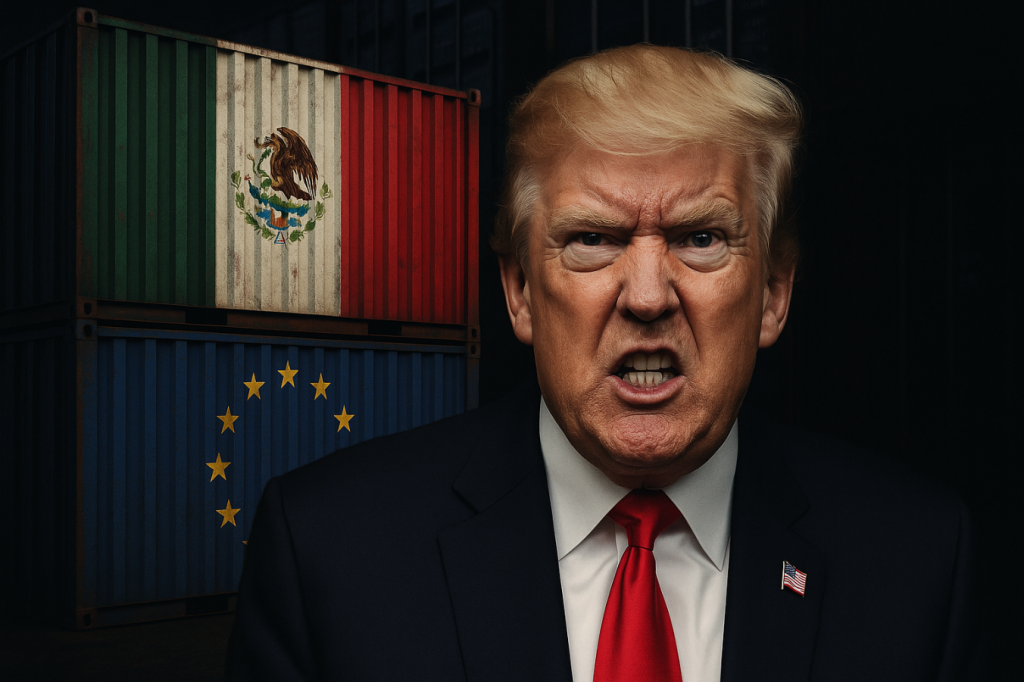 EEUU impone aranceles a las importaciones de México y la UE