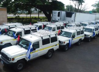 Nicaragua fortalece su red de atención médica con nuevas ambulancias La distribución de ambulancias reforzará la atención prehospitalaria en zonas rurales