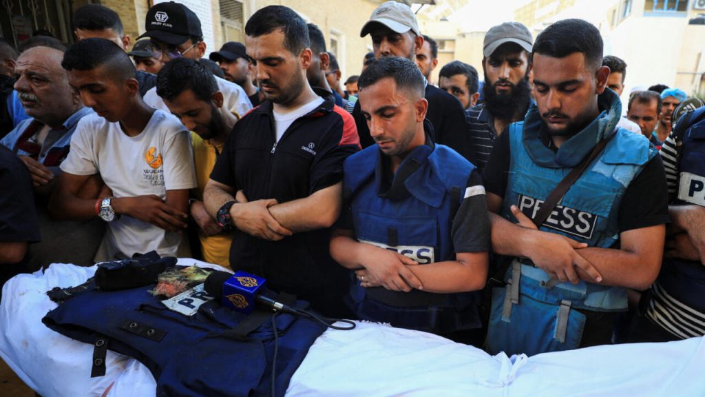 Oficina de prensa de Gaza denuncia 237 periodistas asesinados desde octubre de 2023