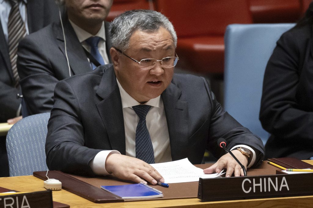 Fu Cong, representante de China ante la ONU, denuncia la activación del mecanismo snapback por parte de Europa
