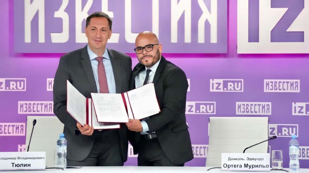 Nicaragua y Rusia firman acuerdo estratégico comunicacional para la defensa permanente de la verdad