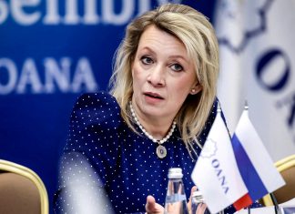 Rusia denuncia hipocresía en falsa “paz” occidental La portavoz rusa, María Zajárova acusa a la UE de distorsionar el discurso de paz antes del diálogo con EEUU