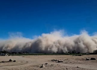 Tormentas de arena azotan Perú y Chile Ica e Iquique, entre las zonas afectadas por vientos intensos y baja visibilidad.
