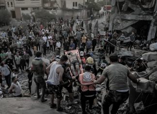 Irán y China condenan doble bombardeo israelí contra hospital en Gaza Ofensiva de Israel en Jan Yunis deja 20 muertos, entre ellos 5 periodistas