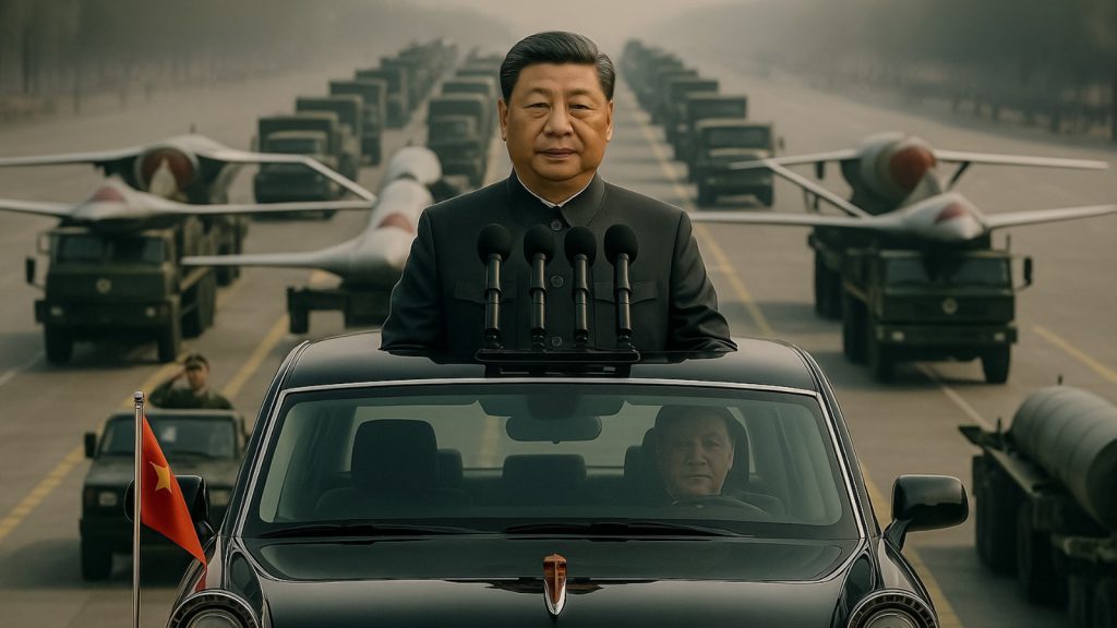 Presidente Xi Jinping rindió homenaje a los veteranos y combatientes de guerra, en un megadesfile por la victoria China