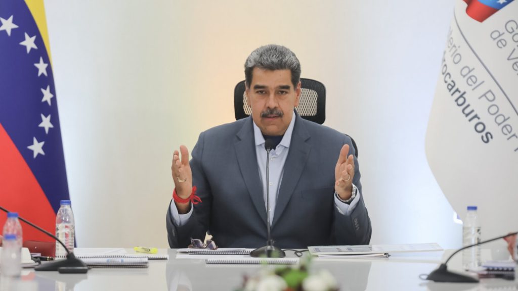 Pese a amenazas de EEUU, el presidente Nicolás Maduro aseguró que en Venezuela prevalecerá la paz 