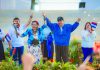 Nicaragua reafirma su llamado a la Unidad Centroamericana Copresidentes de Nicaragua reciben Antorcha de la Unidad Centroamericana junto a estudiantes y atletas destacados