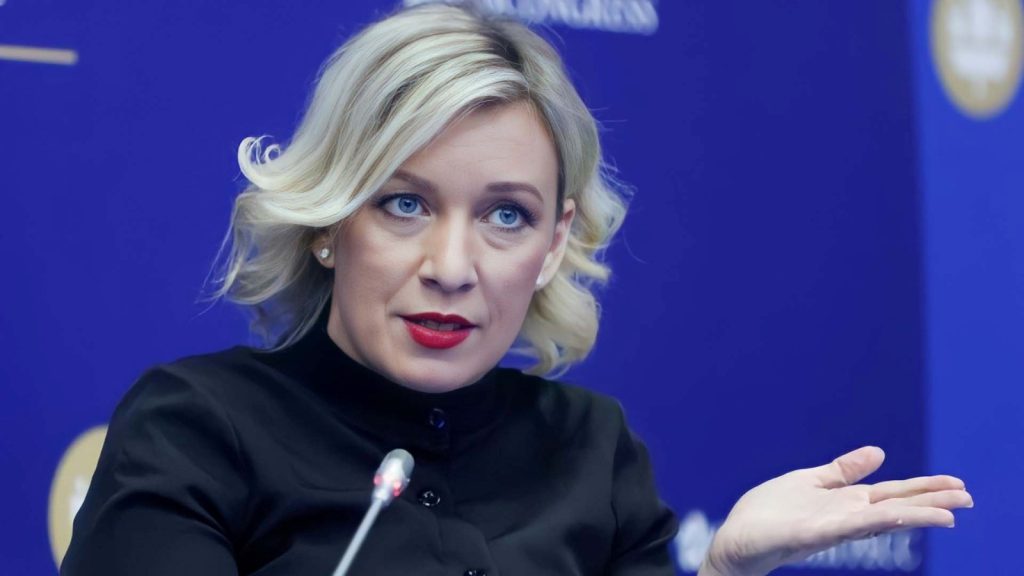 Zajárova pide una solución política y la creación de un Estado palestino.