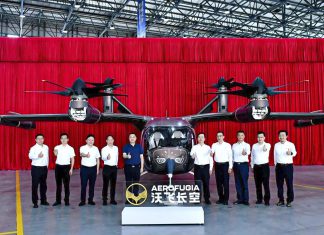 China presenta su primer vehículo aéreo eléctrico Pekín presenta su primer vehículo aéreo eléctrico con capacidad para pasajeros