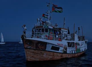 Israel intercepta la Flotilla Global Sumud Bloqueo marítimo israelí impide la entrega directa de ayuda a Palestina