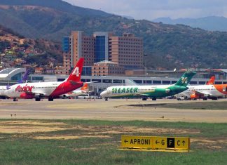 Aerolíneas venezolanas operan con normalidad pese a alerta militar de EEUU