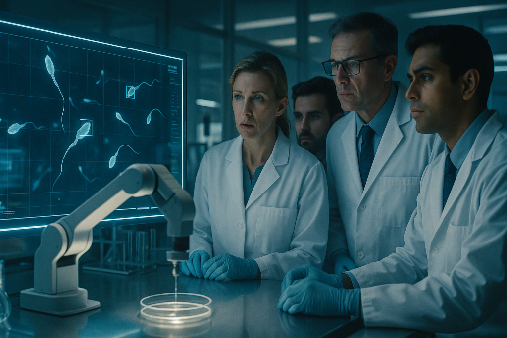 Científicos prueban con éxito la combinación de IA y robótica para tratar la infertilidad